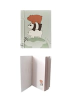 دفتر مقاس A6 من سلسلة الدببة الثلاثة - 60صفحة