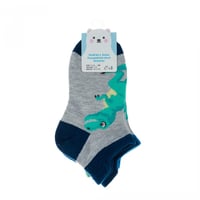 جوارب برسمة ديناصور - 3 ازواج (7-9 سنوات)