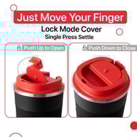 كوب صغير من الفولاذ بشعار كوكا كولا للمشروبات البا...