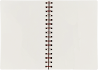 دفتر سلك مسطّر بحجم A5 بتصميم هيلو كيتي - 64 ورقة