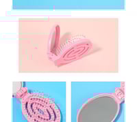 فرشة شعر قابلة للطي مع مرآه من ديزني انيمالز - مار...