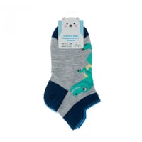 جوارب برسمة ديناصور - 3 ازواج (5-7 سنوات)