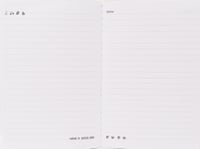 دفتر مقاس B5 من سلسلة آيس كريم - 28 ورقة