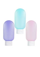 مجموعة عبوات تعبئة محمولة للسفر - 3 قطع