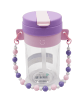 مطارة بلاستيكية بغطاء قابل للطي مع حزام مزين بالخر...