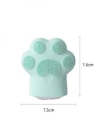 منظف للوجه كاتس كلو من السيليكون - اخضر