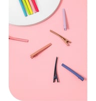 دبوس شعر ملون 10قطع