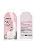 فرشاة يدوية لتنظيف وتقشير البشرة - لون أبيض