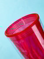 مطارة بلاستيك 720مل - أحمر