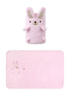 بطانية محشوة على شكل ارنب - 80x120 سم