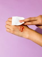 مسحات قطنية من سلسلة زهرة المستقبل - 100 قطعة