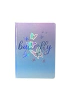 دفتر بغلاف مقوى يحتوي على مسحوق لامع هولوغرافي من...