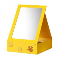 مرآه قابلة للطي من مجموعة توم وجيري - اصفر