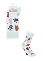 جوارب من الدببة الثلاثة - اخضر - مقاس 38 - 43