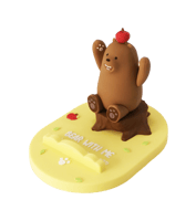 حامل هاتف مكتبي من مجموعة الدببة الثلاثة - شهاب