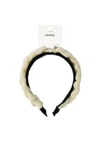 طوق شعر شبكي مضفر - قطعة واحدة