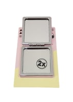 مرآة مزدوجة الجوانب من مجموعة سنوبي سمر ترافل