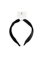 طوق شعر بنمط عقدة بلون سادة - قطعة واحدة