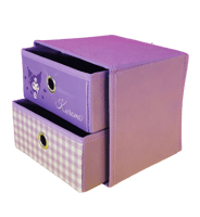 منظم بدرجين بتصميم شخصية كورومي- 18×20 سم