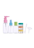 طقم عبوات سفر ملون - 8 قطع