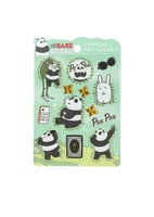 ملصقات مزينة بكريستال من سلسلة الدببة الثلاثة - با...