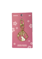 ميدالية مجوفة ومزخرفة بزهور الساكورا من سلسلة أزها...