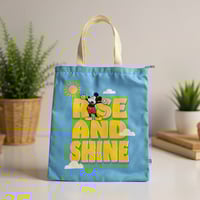 حقيبة تسوق من مجموعة ديزني ميكي بحجم 34*40سم - أزر...