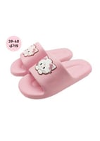 شبشب حمام نسائي من مجموعة ميكو مقاس 39-40 - وردي