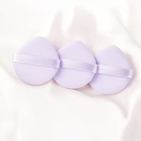 إسفنجات مكياج أحادية الجانب 3 قطع - بنفسجي