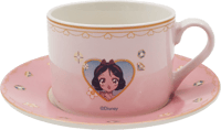 كوب سيراميك من مجموعة ديزني مانجا برنسيس مع صحن سع...