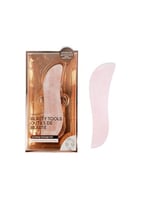 أداة تدليك وتقشير الجلد باللون الوردي بشكل حرف اس