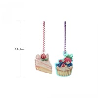 ميدالية مفاتيح من الاكريليك من سلسلة الحلوى