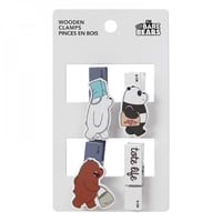 مشبك خشبي - عدد 4 - الدببة الثلاث