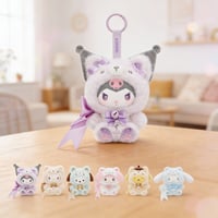 صندوق المفاجآت ميدالية دمية محشوة من شخصيات سانريو...