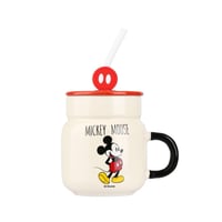 كوب سيراميك من مجموعة ديزني ميكي ماوس مع غطاء و مص...