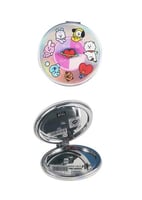 مرآة قابلة للطي ذات وجهين من مجموعة BT21