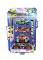 مجموعة سيارات الطرق الوعرة المتحولة - 3 قطع