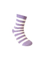جوارب منزلية نسائية من سلسلة مني سو - مخططة