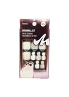 أظافر قدم صناعية استايل بسيط 05