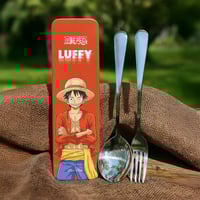 طقم أدوات مائدة من مجموعة ون بيس كلاسيك شوكة وملعق...