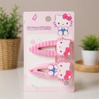 مشبك شعر من مجموعة سانريو هيلو كيتي - قطعتان
