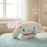 دمية محشوة ناعمة بوضعية الجلوس 27 سم من مجموعة سان...