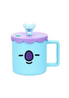 كوب سيراميك مع غطاء سيليكون من مجموعة BT21 بسعة 42...