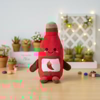 دمية محشوة من سلسلة هابي فود 20سم -كاتشب