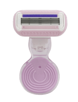 موس حلاقة نسائي بأربع شفرات مع حافظة