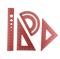 طقم مسطرة من سلسلة روز جولد