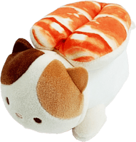 لعبة محشوة بحجم 10 سم من سلسلة السوشي ميني فاميلي