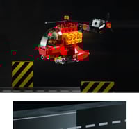 لعبة أطفال تركيبات - هلوكوبتر 17 قطعة - 16x20 سم