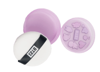 اسفنجة بودرة مخملية مع علبة تخزين من مجموعة BT21