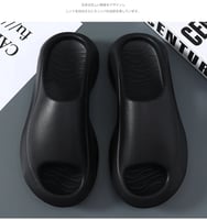 شبشب رياضي للرجال بمقاس 41-42 - اسود